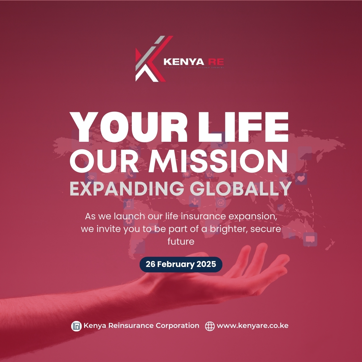 YOUR LIFE, OUR MISSION: EXPANDING GLOBALLY!