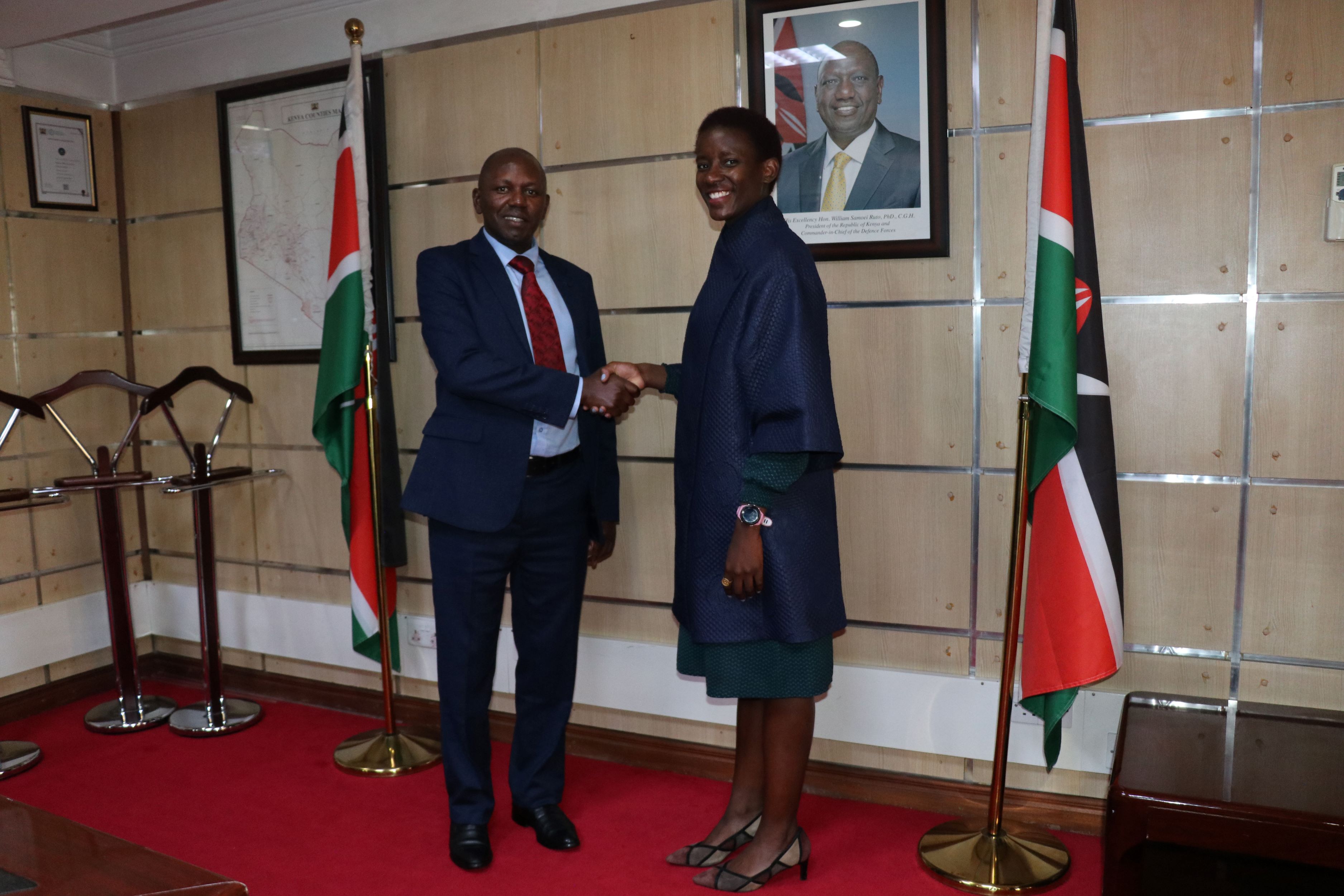 KENYA RE GROUP MD HOSTS ECHO RE’S CHIEF UNDERWRITING OFFICER