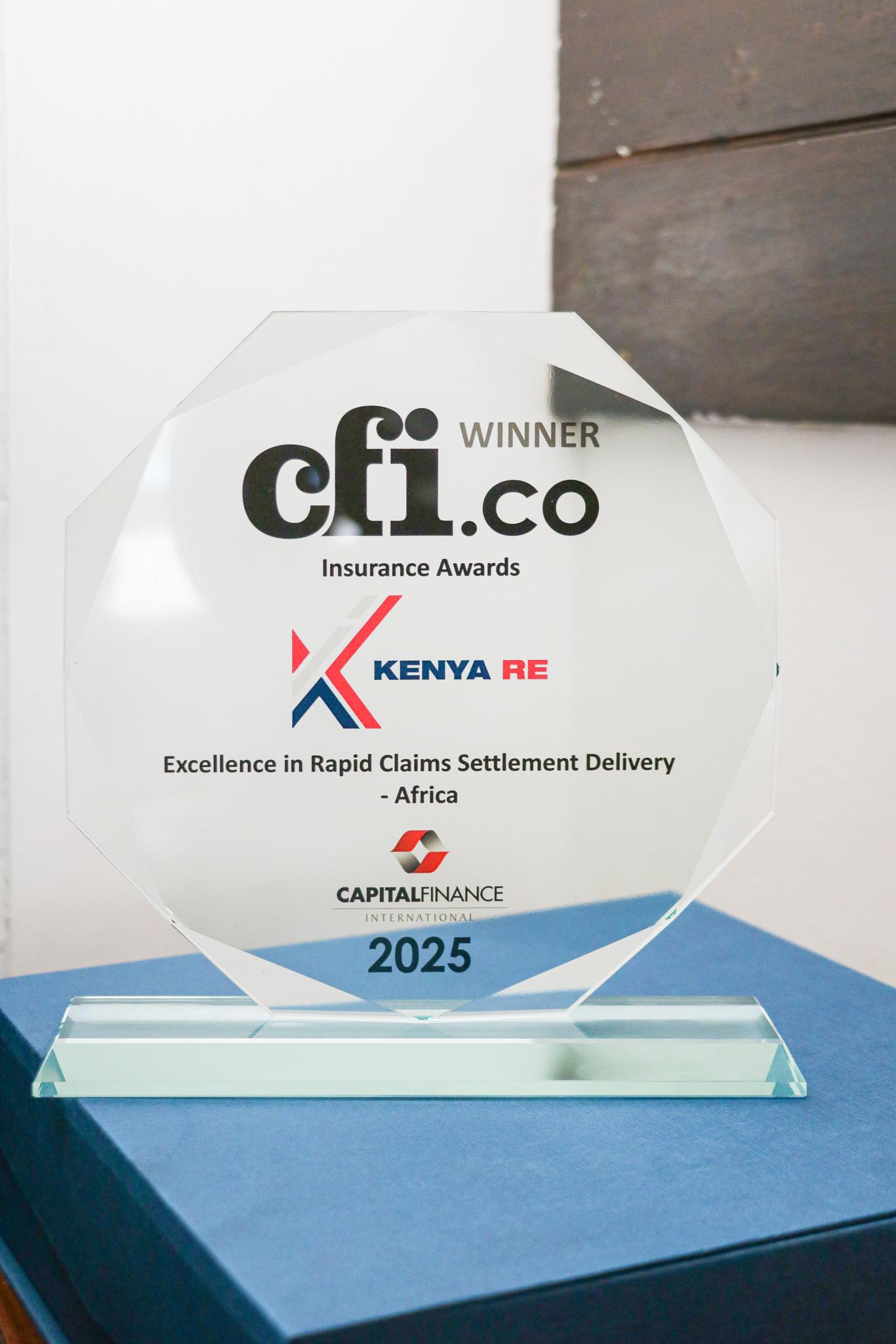 KENYA RE WINS AN INTERNATIONAL AWARD