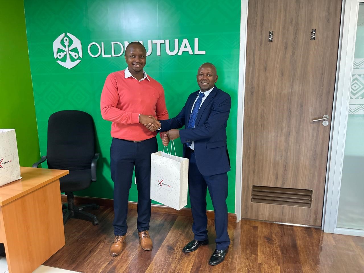 KENYA RE GMD COURTESY VISIT TO OLD MUTUAL LIFE MD