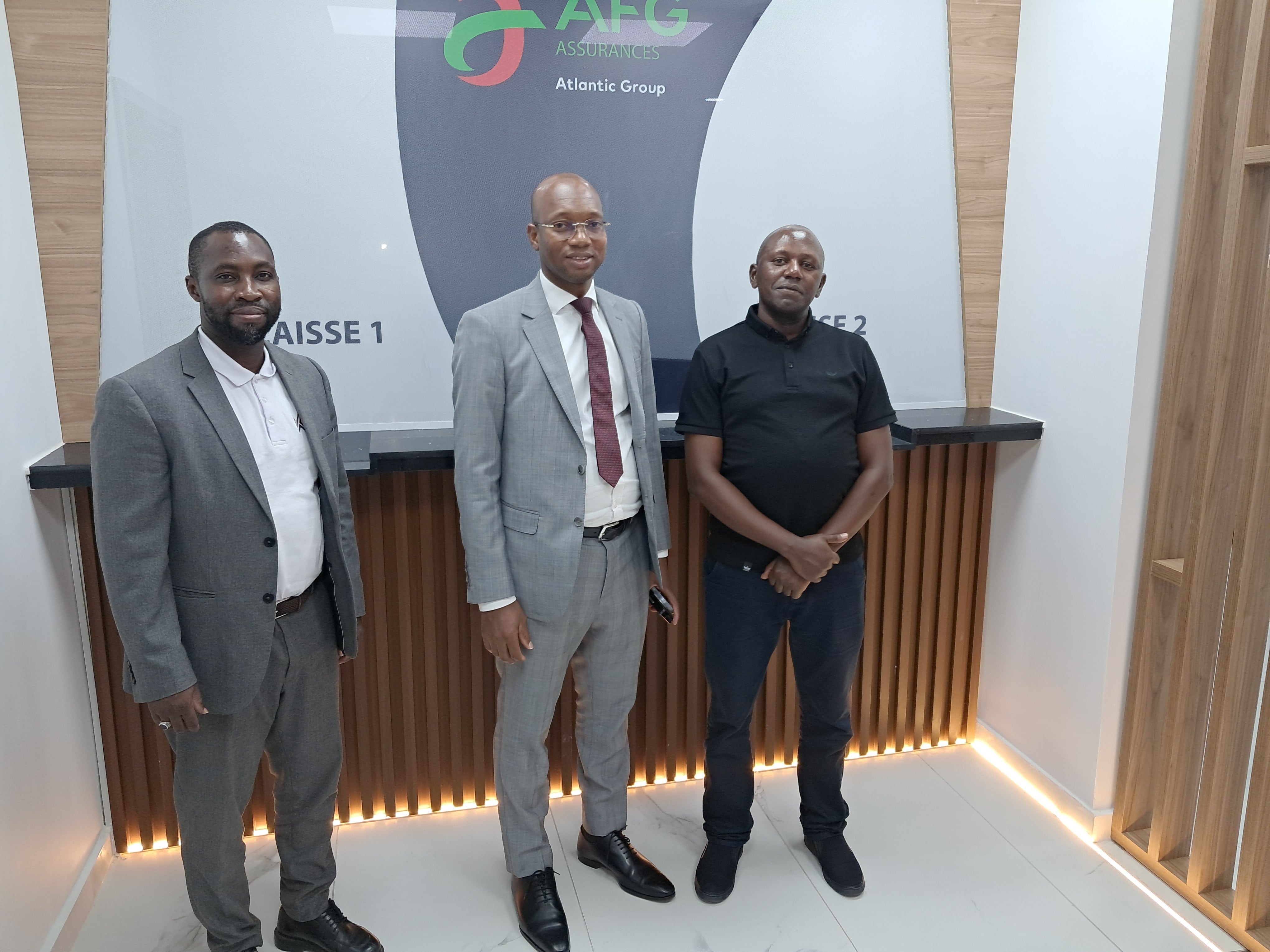 KENYA RE GMD MEETS AFG NON-LIFE INSURANCE CEO