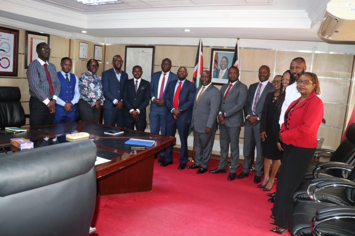 KENYA RE HOSTS ASSOCIATION OF KENYA PROFESSIONAL INSURANCE AGENTS (AKPIA) TOP LEADERSHIP