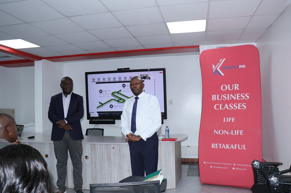 KENYA RE HOSTS SEASONED INVESTMENT PROFESSIONAL AS TWELFTH GUEST SPEAKER IN WINNERS’ MENTALITY PROGRAM